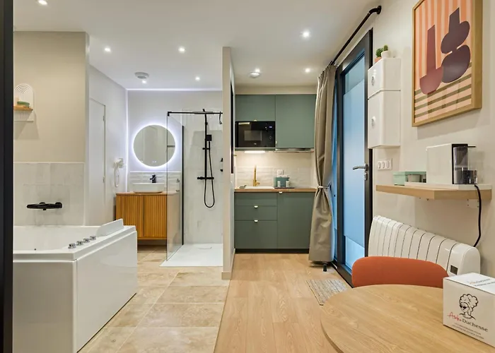 La Love-room D'alice Balnéo Et Vidéo-projecteur ! Apartamento Ruan