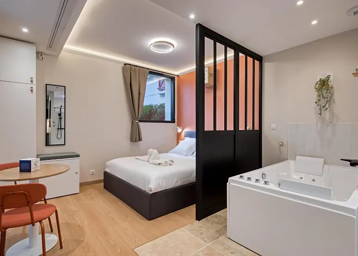 La Love-room D'alice Balnéo Et Vidéo-projecteur ! Apartamento Ruan